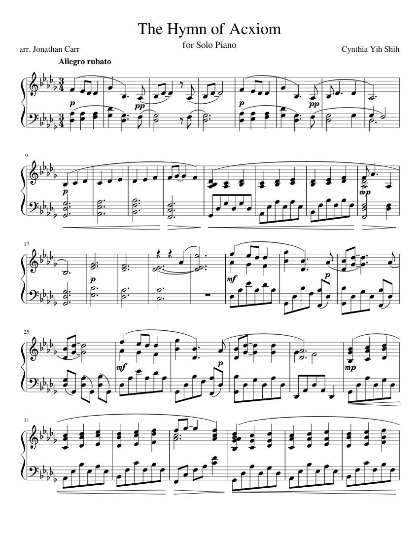 navy hymn sheet music pdf