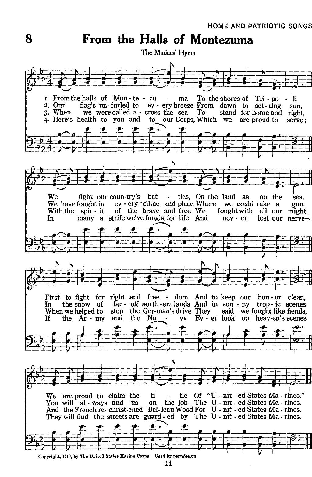 navy hymn sheet music pdf